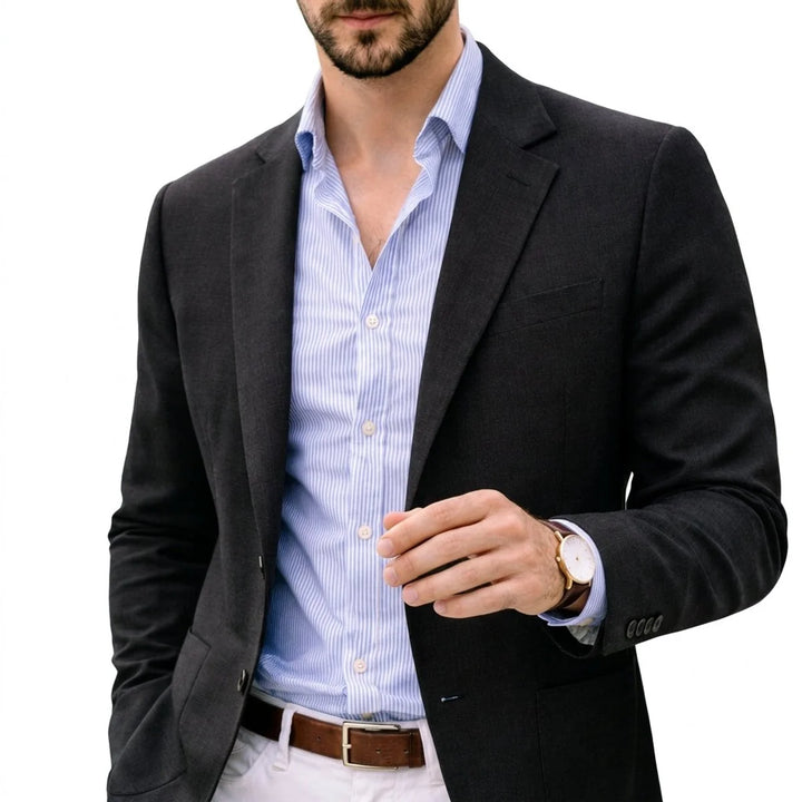 Brendan | Men's Tailored Notch-Lapel Blazer