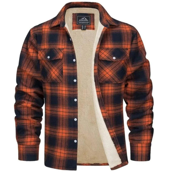 Brett | Men's Lined Flannel Shirt Jacket