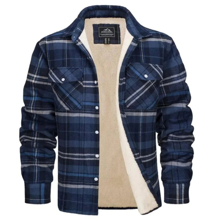 Brett | Men's Lined Flannel Shirt Jacket