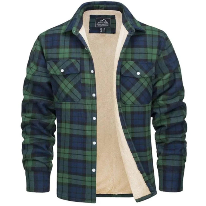 Brett | Men's Lined Flannel Shirt Jacket