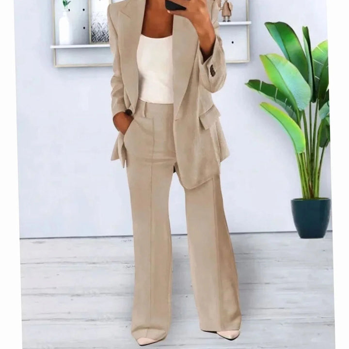 Brianna | Women's Wide-Leg Suit Set