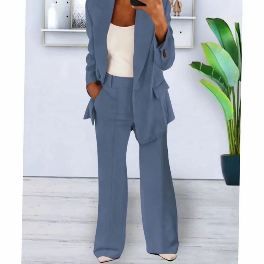 Brianna | Women's Wide-Leg Suit Set