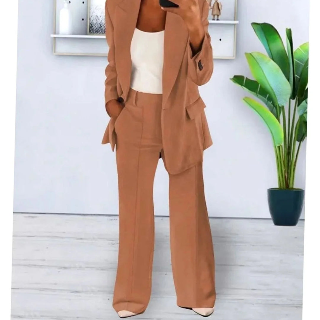 Brianna | Women's Wide-Leg Suit Set