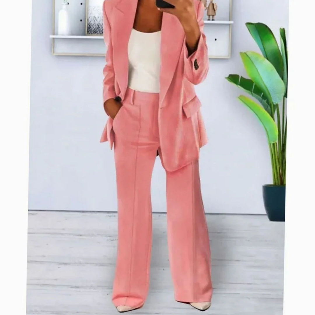 Brianna | Women's Wide-Leg Suit Set
