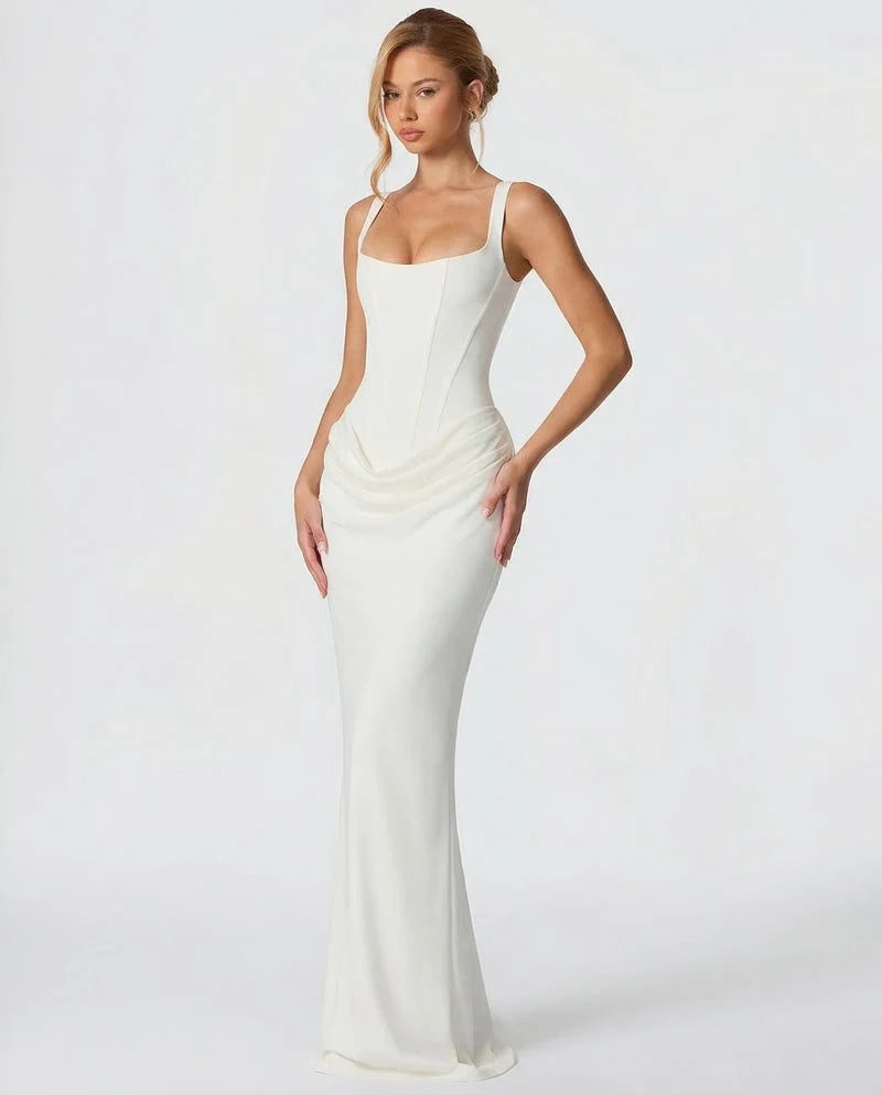 Carol | Women's Corset Maxi Dress
