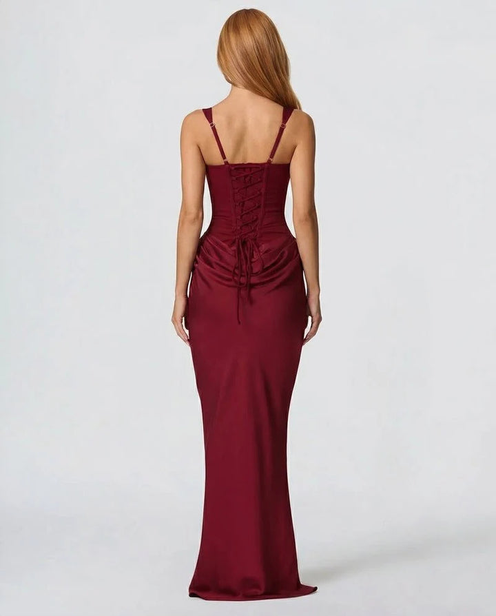 Carol | Women's Corset Maxi Dress