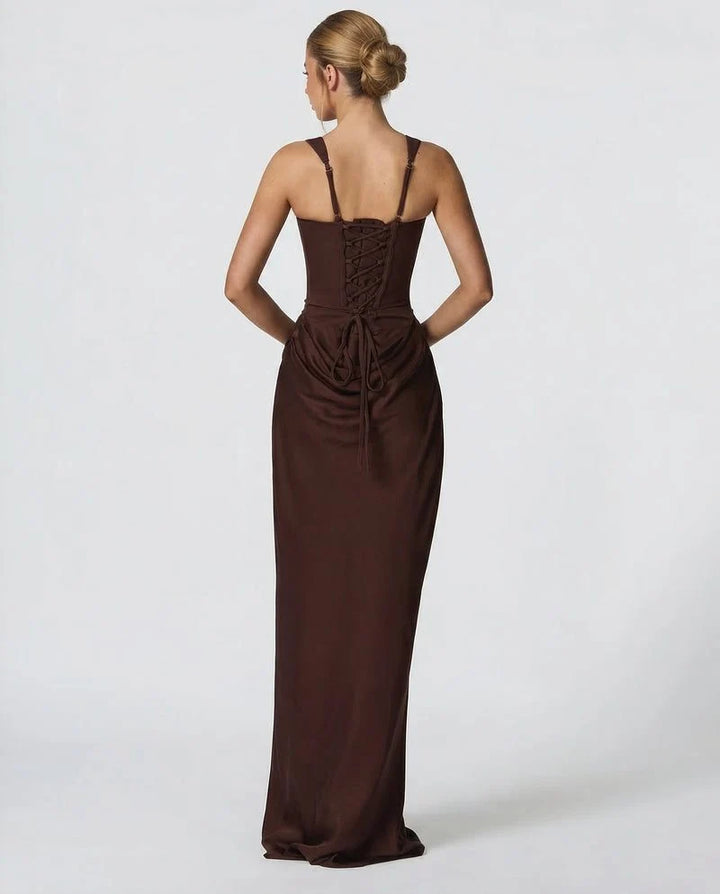 Carol | Women's Corset Maxi Dress