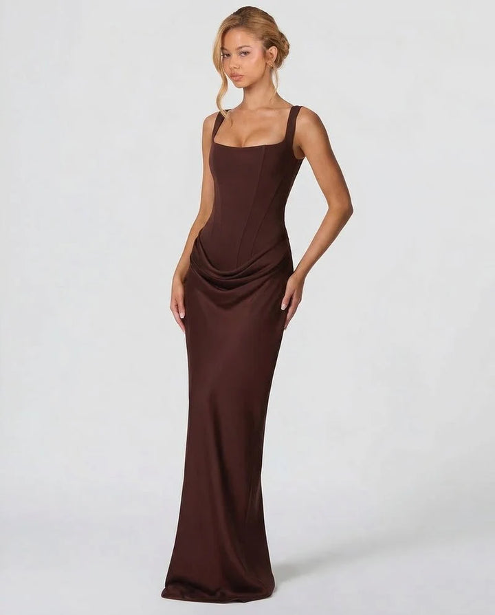 Carol | Women's Corset Maxi Dress