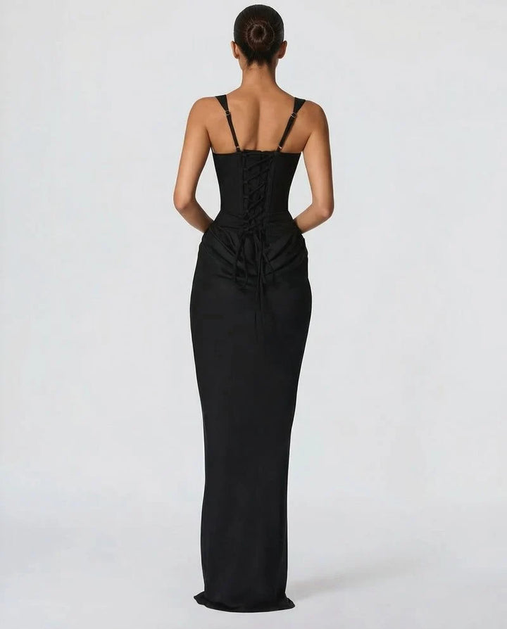 Carol | Women's Corset Maxi Dress