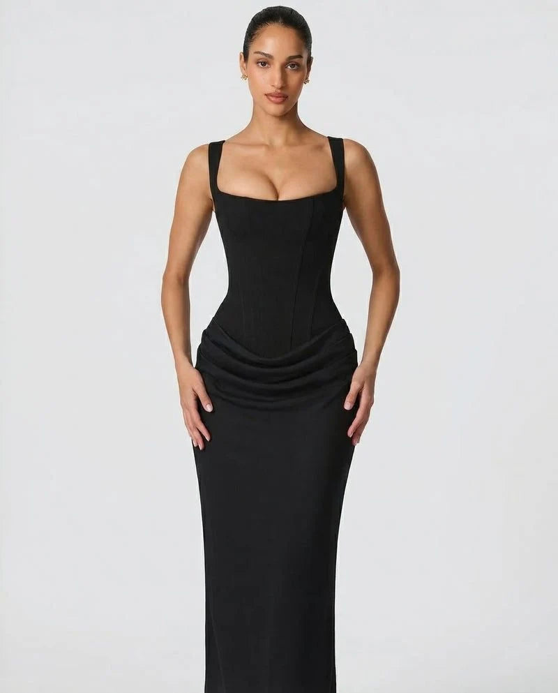 Carol | Women's Corset Maxi Dress