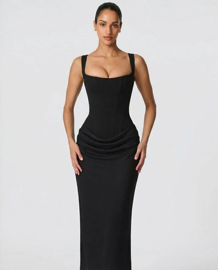 Carol | Women's Corset Maxi Dress