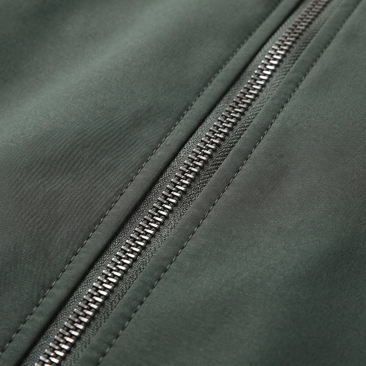 Clive | Men's Quilted Zip Up Puffer Bomber Jacket