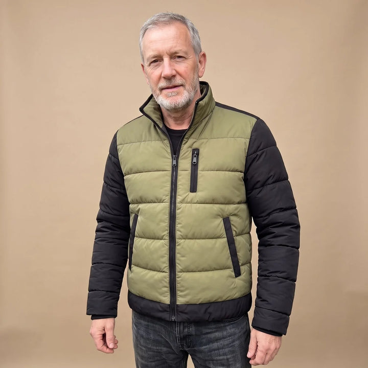 Colin | Men's Two Tone Lightweight Quilted Jacket
