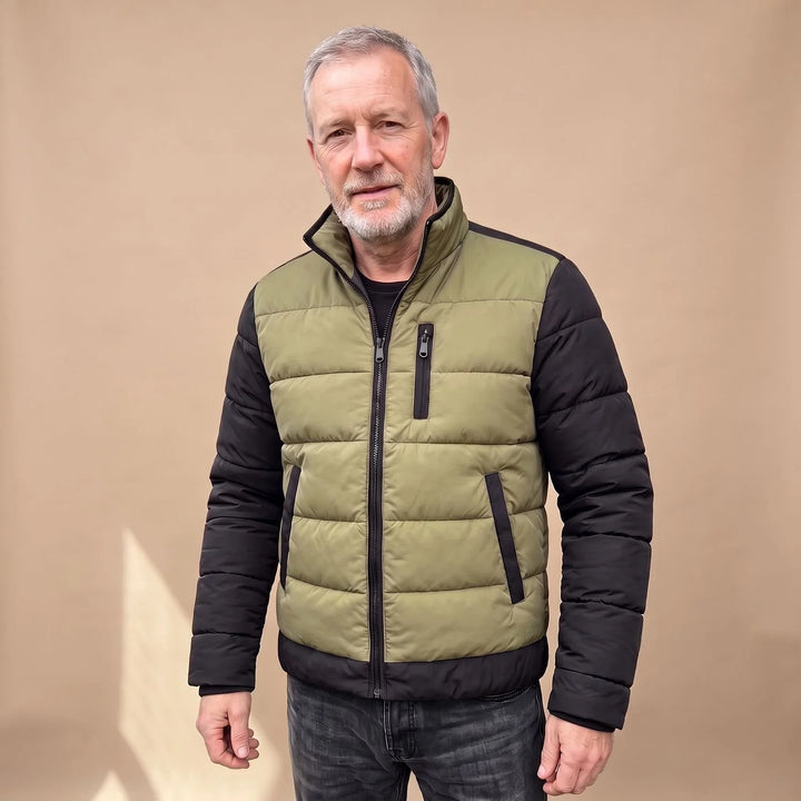 Colin | Men's Two Tone Lightweight Quilted Jacket