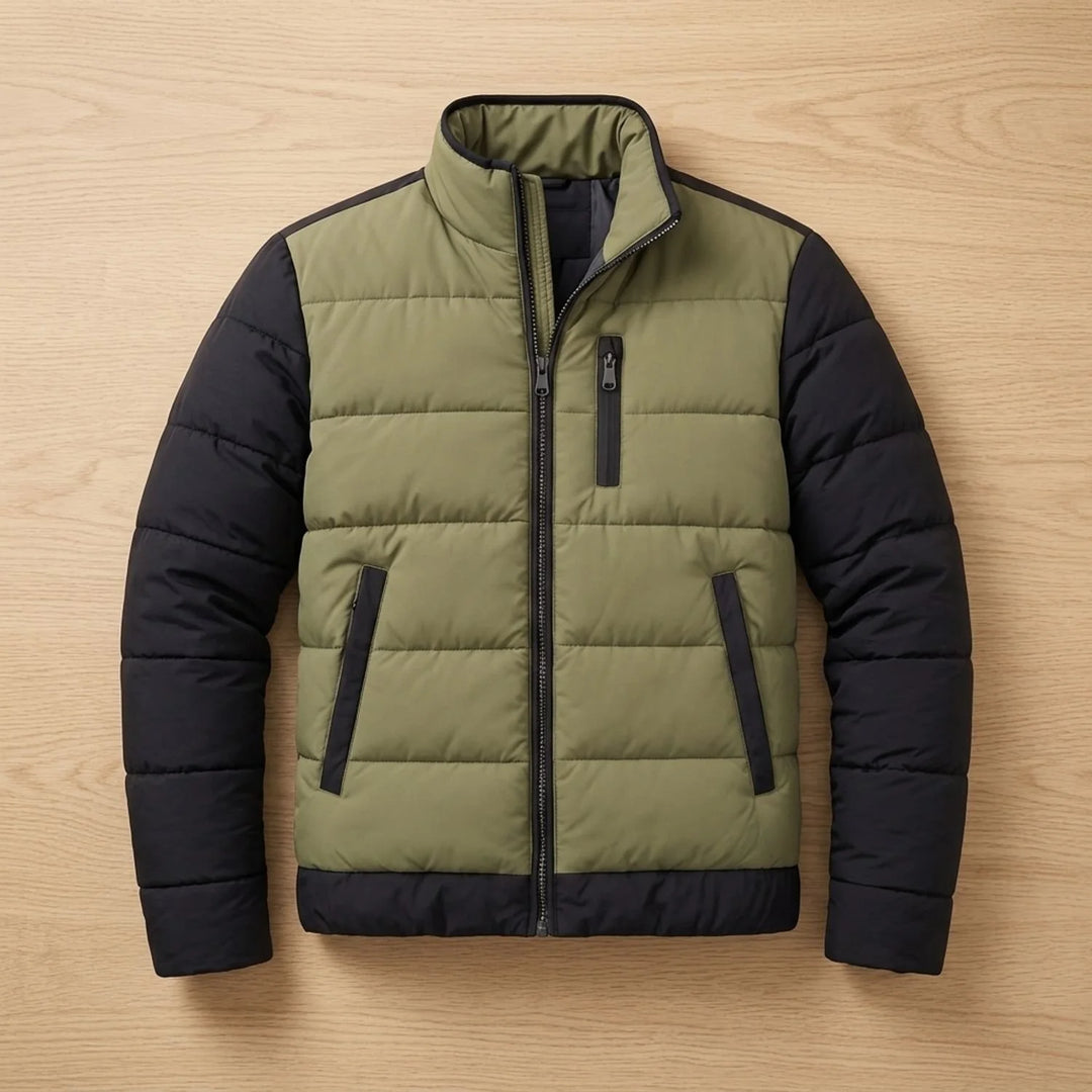 Colin | Men's Two Tone Lightweight Quilted Jacket