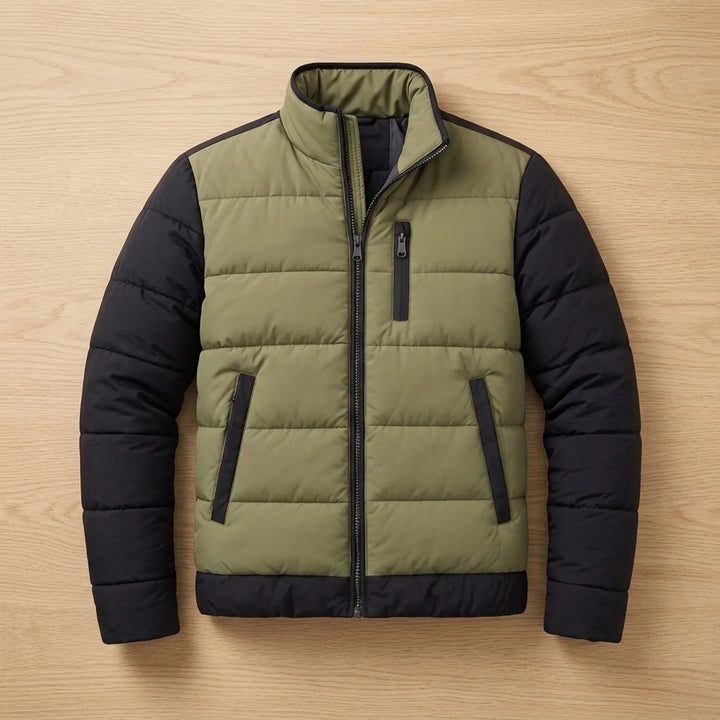 Colin | Men's Two Tone Lightweight Quilted Jacket
