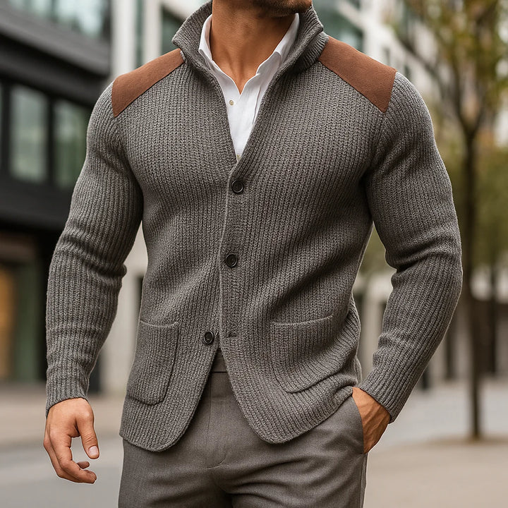 Connor | Men's Textured Knit Blazer