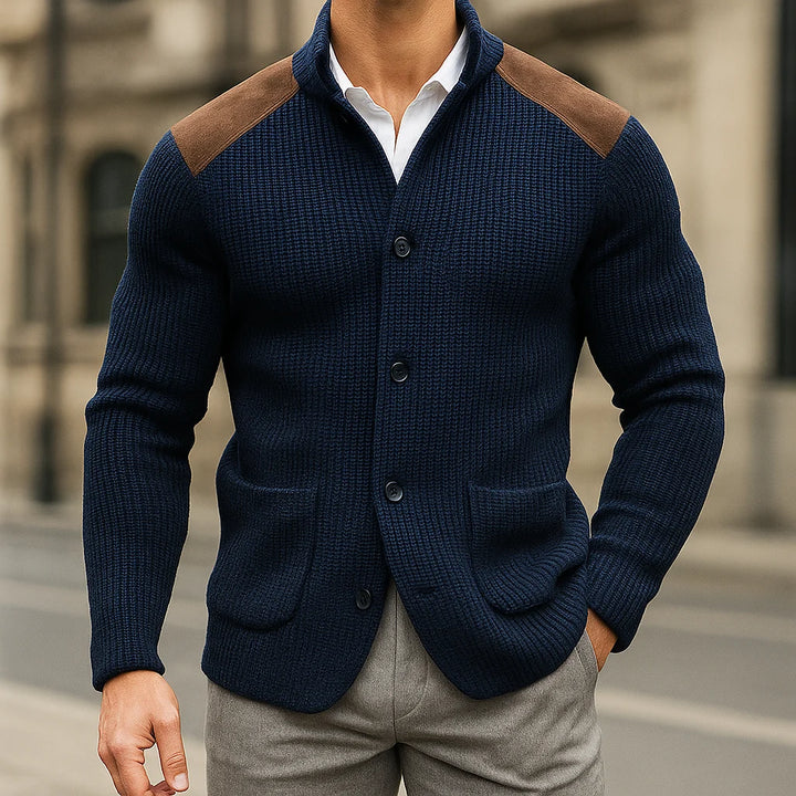 Connor | Men's Textured Knit Blazer