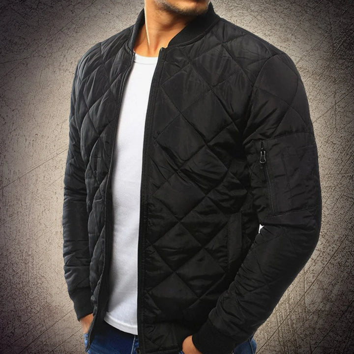 Curtis | Men's Quilted Bomber Jacket