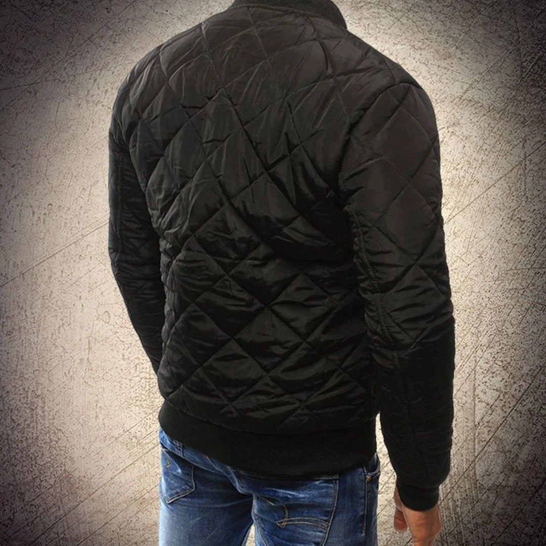 Curtis | Men's Quilted Bomber Jacket