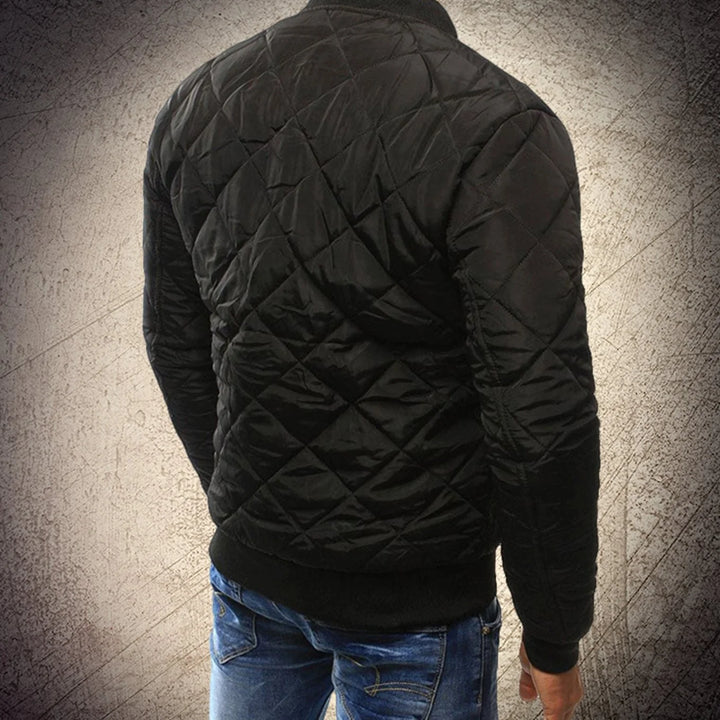 Curtis | Men's Quilted Bomber Jacket