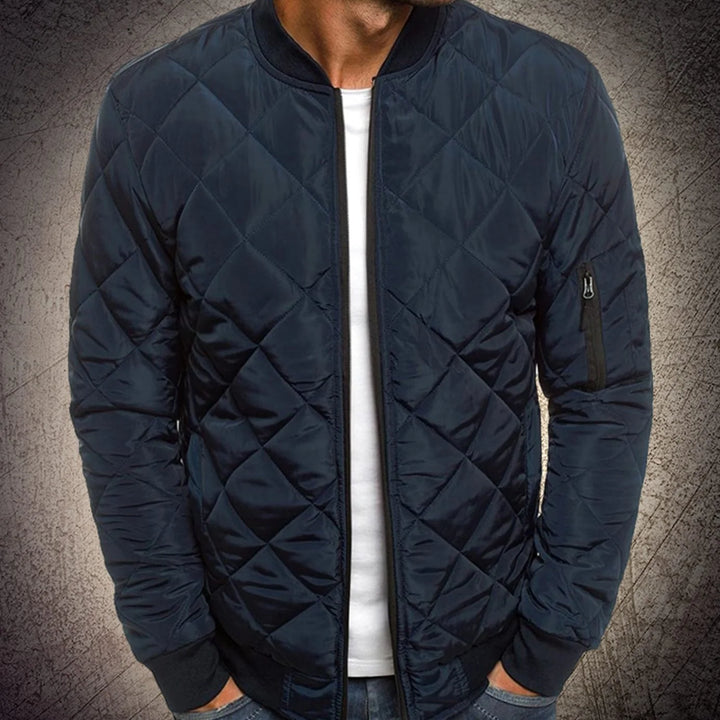 Curtis | Men's Quilted Bomber Jacket
