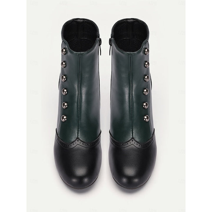 Prudence | Vintage Buttoned Ankle Boots