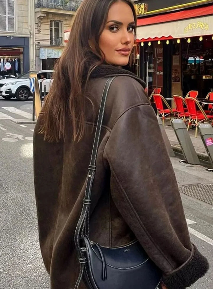 Debra | Women's Oversized Double-Breasted Jacket