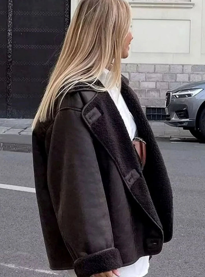Debra | Women's Oversized Double-Breasted Jacket
