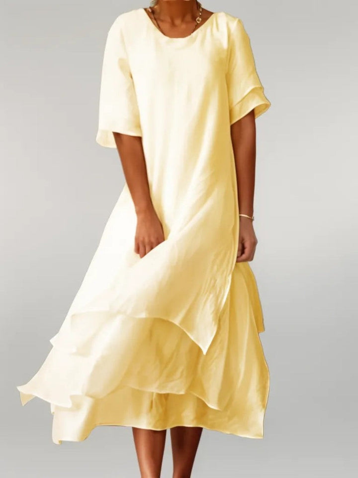 Denise – Effortless Flattering Midi Dress