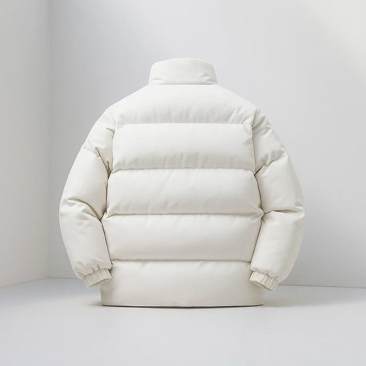 Desmond | Men's Puffer Jacket Diamond Quilting High Collar