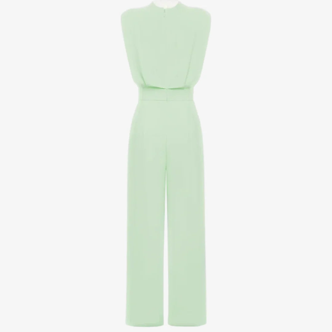 Dianne | Women's Sleeveless Pleated Jumpsuit