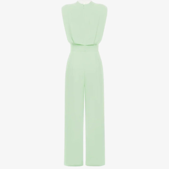 Dianne | Women's Sleeveless Pleated Jumpsuit