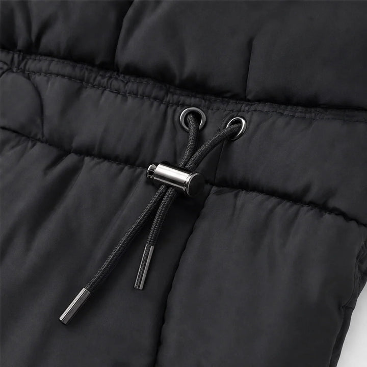 Doris | Women's Mid Length Zip Up Winter Puffer Coat