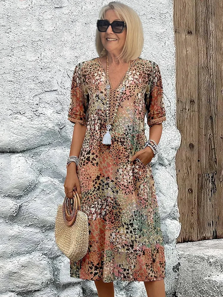 Diane – Relaxed Floral Midi Dress