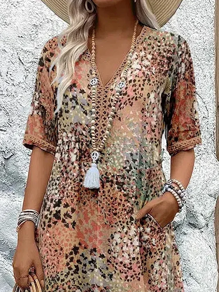 Diane – Relaxed Floral Midi Dress