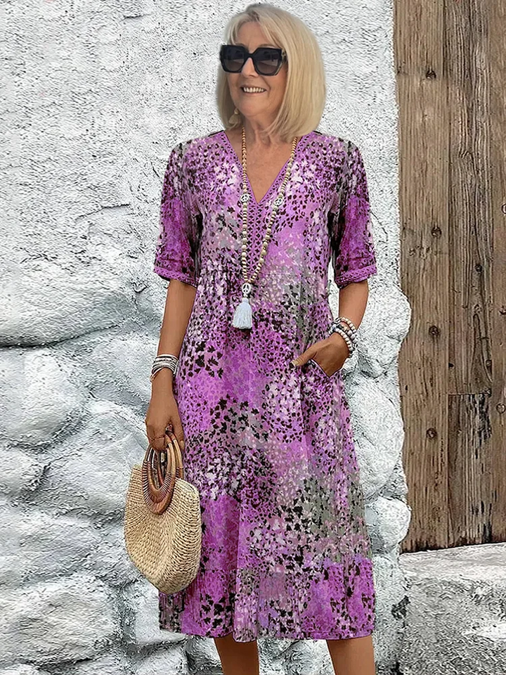 Diane – Relaxed Floral Midi Dress