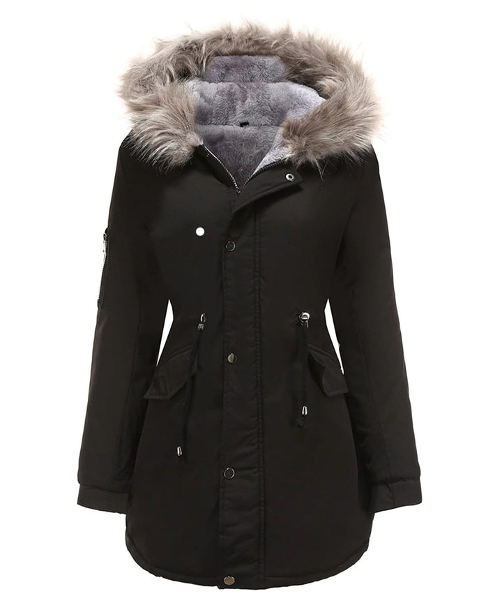 Eleanor | Women's Faux Fur Hood Fleece Lined Parka
