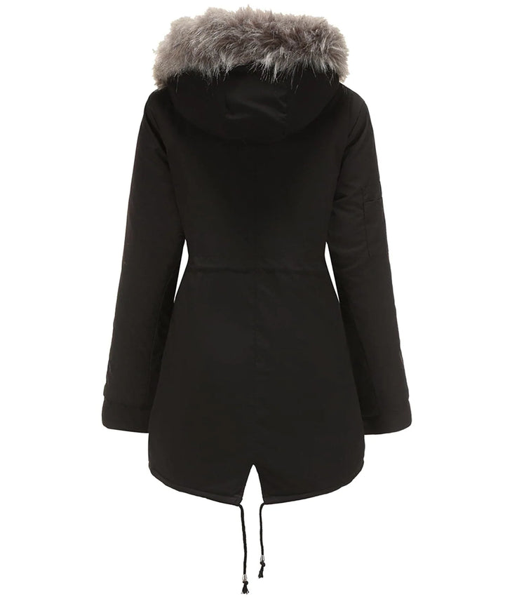 Eleanor | Women's Faux Fur Hood Fleece Lined Parka