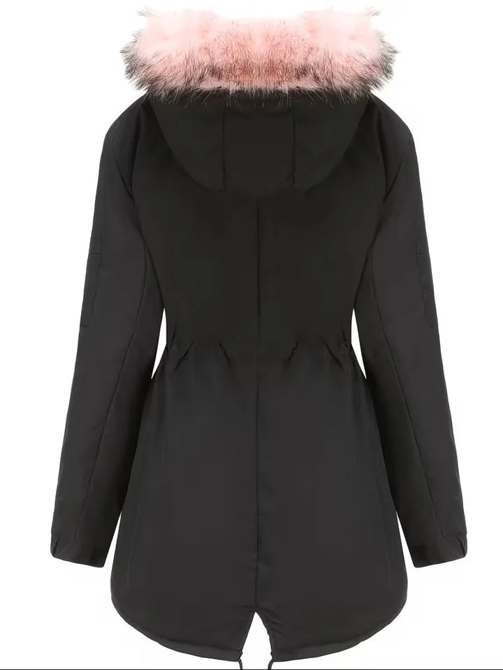 Eleanor | Women's Faux Fur Hood Fleece Lined Parka