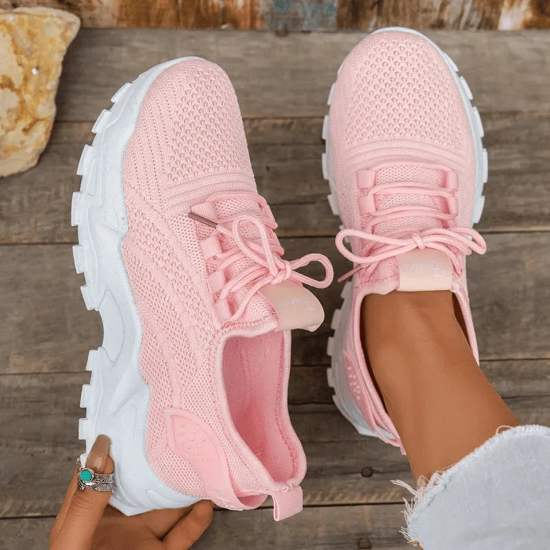 Elise | Women's Lace-Up Sneakers