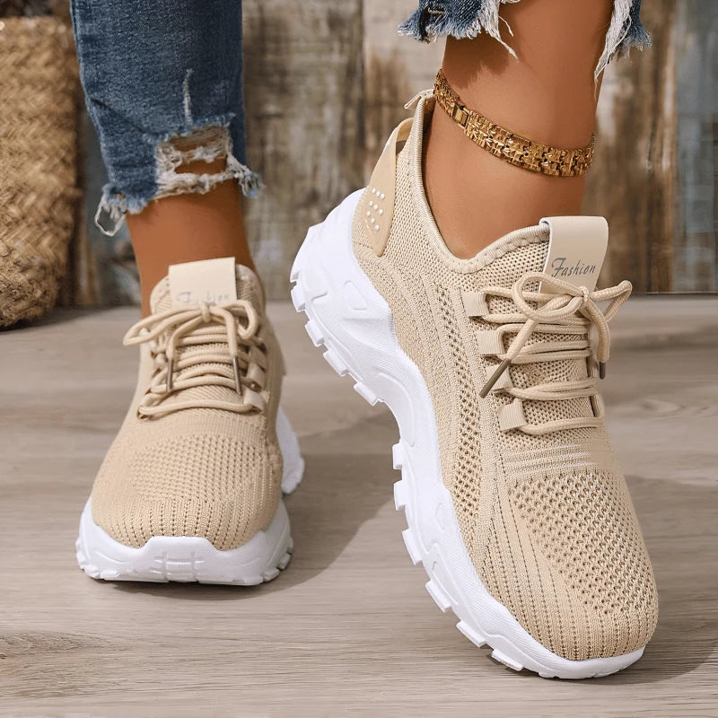 Elise | Women's Lace-Up Sneakers