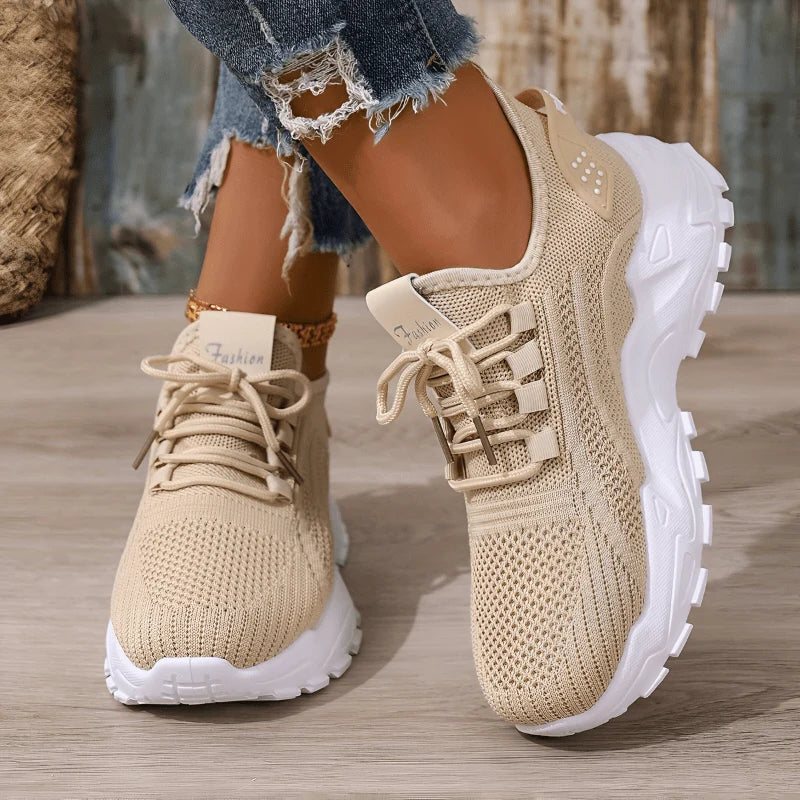 Elise | Women's Lace-Up Sneakers