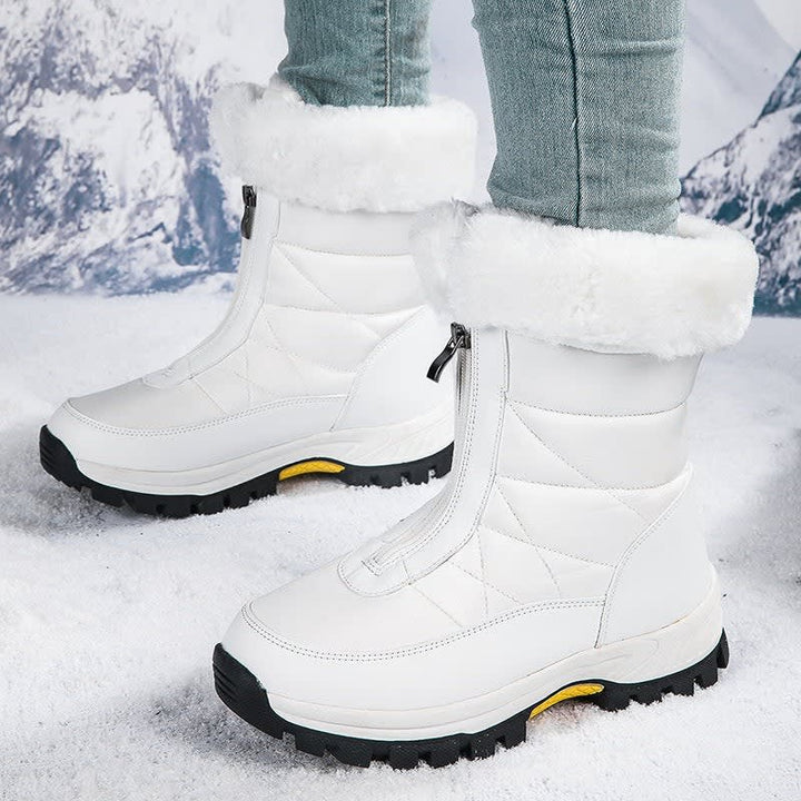 Elspeth | Women's Lined Zip Front Snow Boots