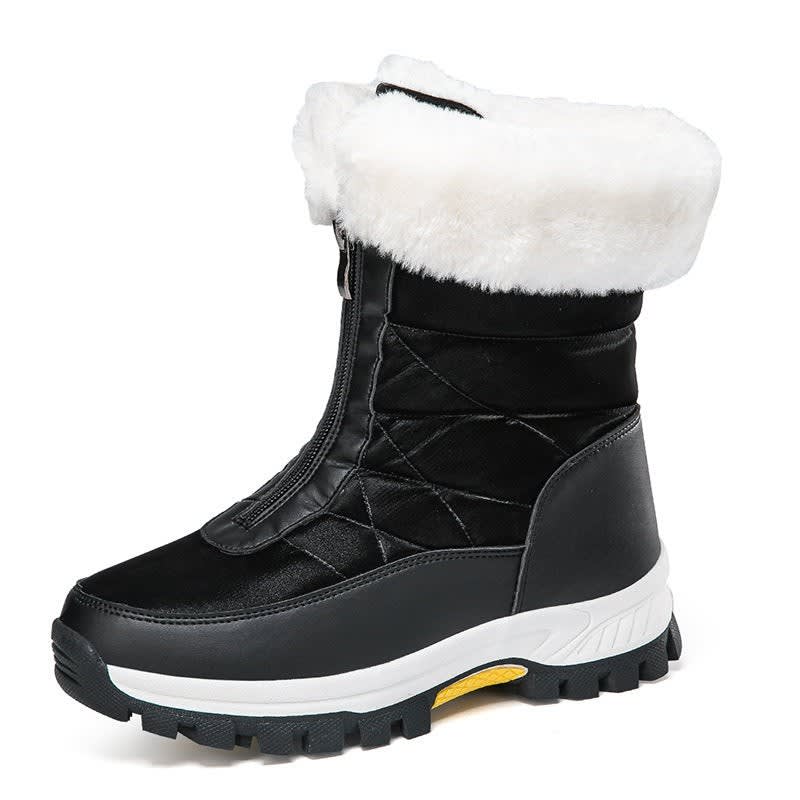 Elspeth | Women's Lined Zip Front Snow Boots