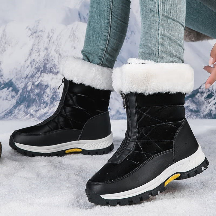 Elspeth | Women's Lined Zip Front Snow Boots