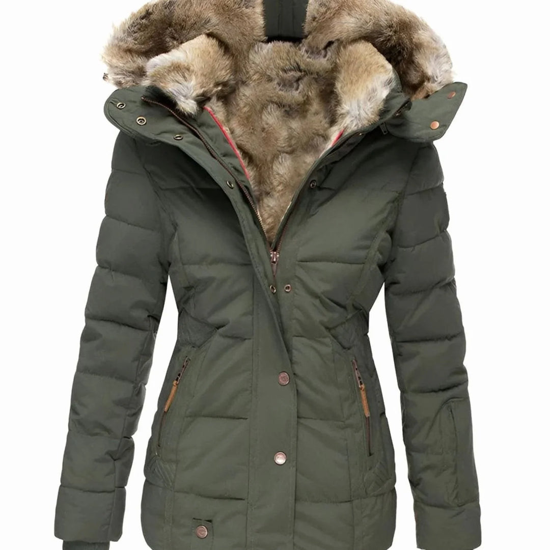 Emily | Women's Hooded Quilted Puffer Jacket