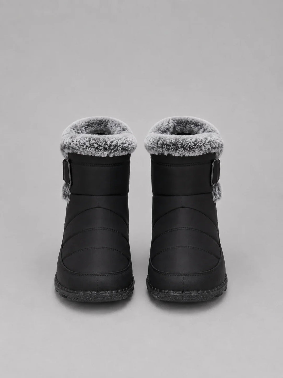 Ethel | Women's Faux Fur Lined Quilted Winter Boots