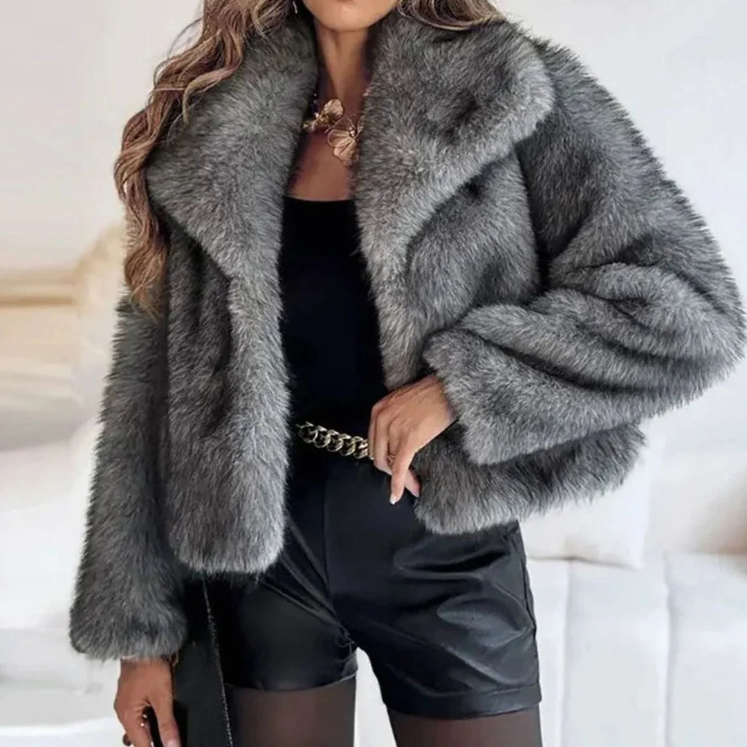 Fiona | Women's Cropped Open-Front Jacket