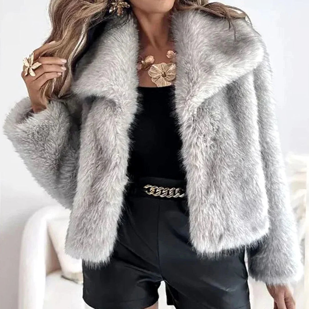 Fiona | Women's Cropped Open-Front Jacket